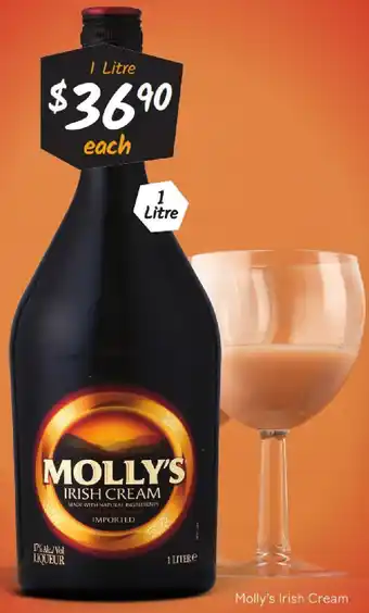 Cellarbrations Molly's Irish Cream offer