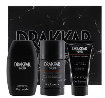 My Beauty Spot Drakkar noir 100ml edt 3 piece set offer