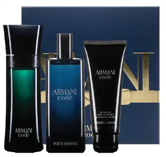 My Beauty Spot Giorgio armani code 75ml edt 3 piece set offer