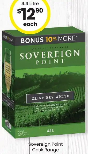 The Bottle O Sovereign Point Cask Range offer