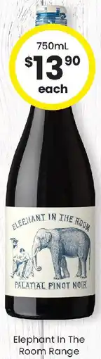 The Bottle O Elephant In The Room Range offer