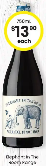 The Bottle O Elephant In The Room Range offer