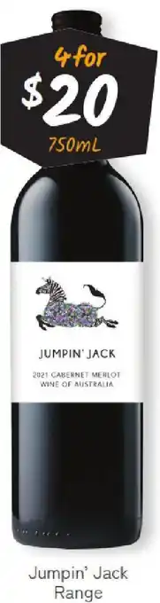 Cellarbrations Jumpin' Jack Range offer