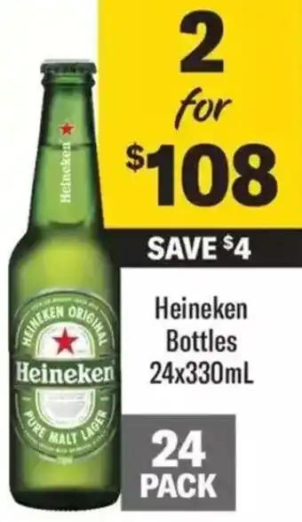 Liquorland Heineken Bottles offer