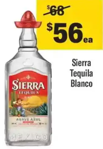 Liquorland Sierra Tequila Blanco offer