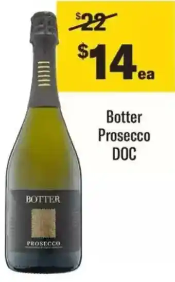 Liquorland Botter Prosecco DOC offer