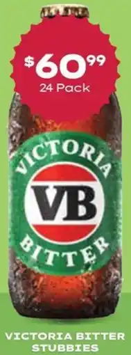 Thirsty Camel Victoria Bitter Stubbies offer