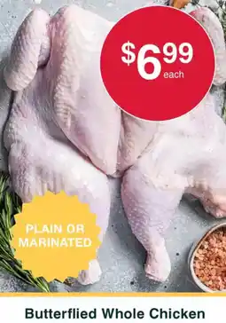 Australian Butchers Butterflied Whole Chicken offer