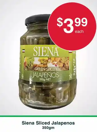 Australian Butchers Siena Sliced Jalapenos offer