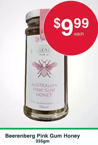 Australian Butchers Beerenberg Pink Gum Honey offer