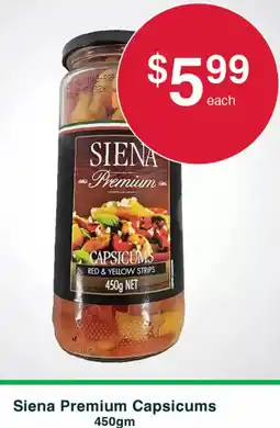 Australian Butchers Siena Premium Capsicums offer