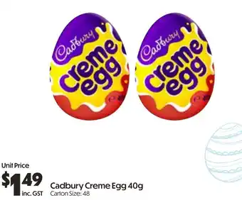 Campbells Wholesale Cadbury Creme Egg offer