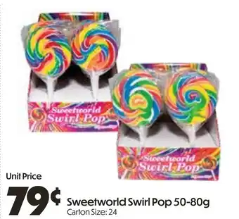 Campbells Wholesale Sweetworld Swirl Pop offer