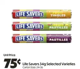 Campbells Wholesale Life Savers offer