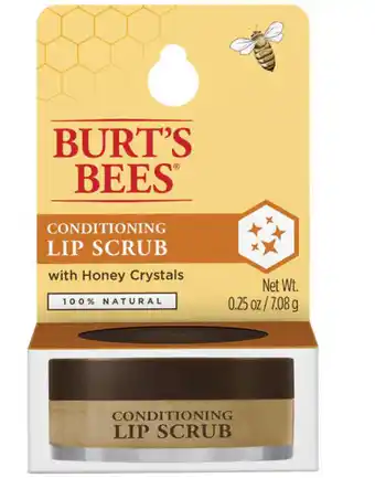 Burts bees conditioning lip scrub blister 7.08g