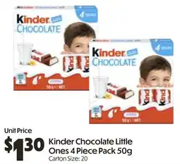 Campbells Wholesale Kinder Chocolate Little Ones offer