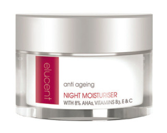 Elucent anti ageing night moisturiser 50g