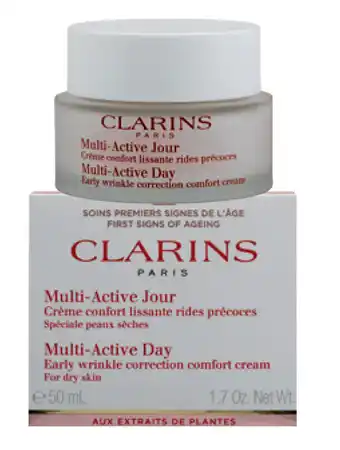 My Chemist Clarins multi-active day cream dry skin 50ml offer