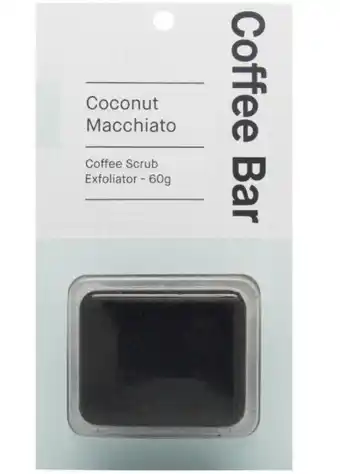 My Chemist Coffee bar exfoliator coconut macchiato 60g offer