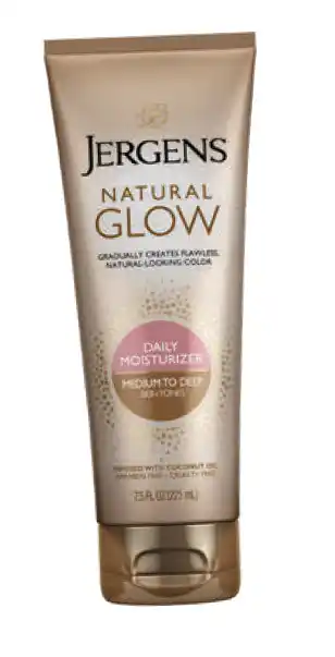 My Chemist Jergens natural glow daily moisturiser medium to deep skin tones 221ml offer