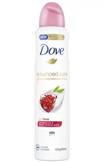 My Chemist Dove advance care go fresh pomegranate 220ml offer