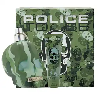 Police to be camouflage 75ml edt 2 piece set