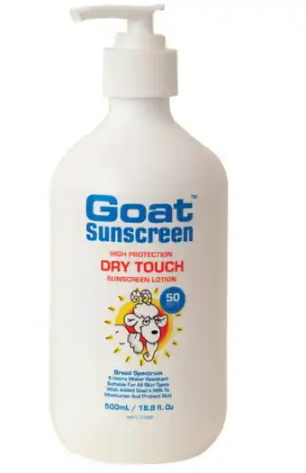 Goat sunscreen dry touch 500ml