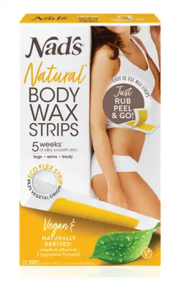 My Chemist Nad's natural body wax strips 16 pack offer