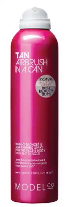 My Chemist Modelco tan airbrush in a can 180g offer