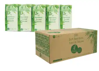 My Chemist Health & beauty bamboo pocket tissues 10 pack or soft bamboo facial tissues 200 pack offer