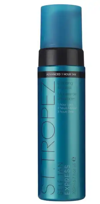 My Chemist St tropez self tan express bronzing mousse 200ml offer