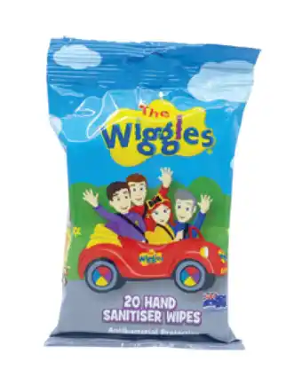 My Chemist Wiggles antibacterial wipes 20 pack offer