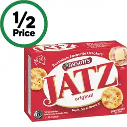 Woolworths Arnott’s Jatz Crackers 225g offer