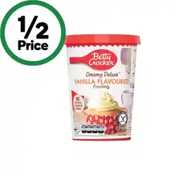 Woolworths Betty Crocker Frosting 400g offer