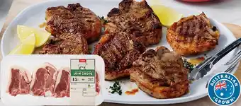 Coles Coles Australian Lamb Loin Chops offer