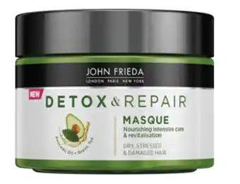 My Chemist John frieda detox & repair masque 250ml offer