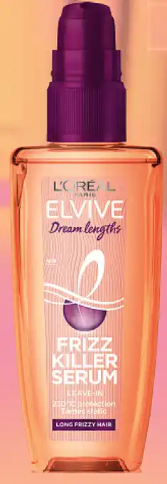 My Chemist L'oreal elvive dream lengths frizz killer serum 100ml offer