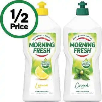 Woolworths Morning Fresh Dishwashing Liquid 900ml offer