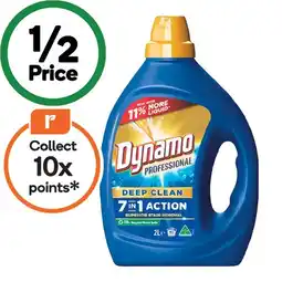 Woolworths Dynamo Professional Laundry Liquid 2 Litre offer