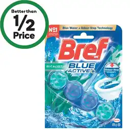 Woolworths Bref Active Toilet Rim Block 50g offer