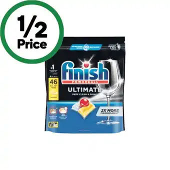 Woolworths Finish Ultimate Dishwasher Tablets Pk 46 offer