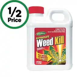 Woolworths Brunnings Weed Control Concentrate 1 Litre offer