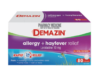 My Chemist Demazin allergy + hayfever relief 80 tablets offer