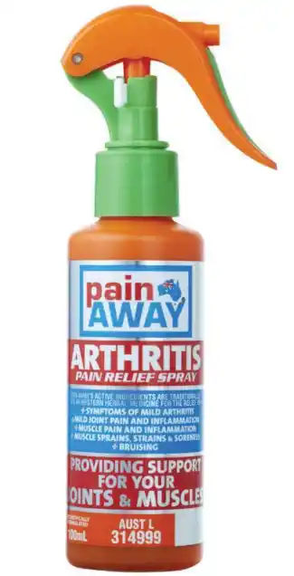 Pain away forte + arthritis relief spray