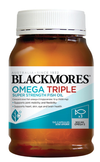My Chemist Blackmores omega triple super strength fish oil 150 capsules offer