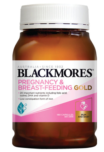 My Chemist Blackmores pregnancy & breast-feeding gold 180 capsules offer