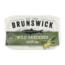 Woolworths Brunswick Sardines 106g offer