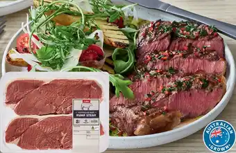 Coles Coles Australian No Added Hormones Beef Rump Steak offer