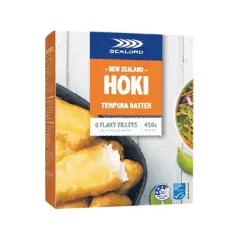 Woolworths Sealord Hoki Fish Fillets 450-480g – From the Freezer offer