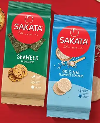 Coles Sakata Rice Crackers 80g-90g offer